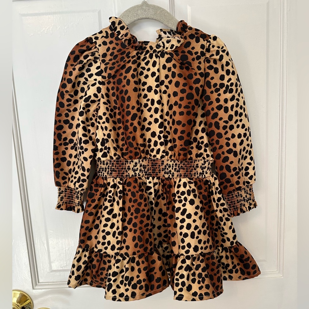 JANIE & JACK ANIMAL PRINT DRESS